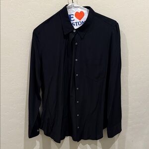 J. Crew womens Dark Button-Down Shirt sz 8